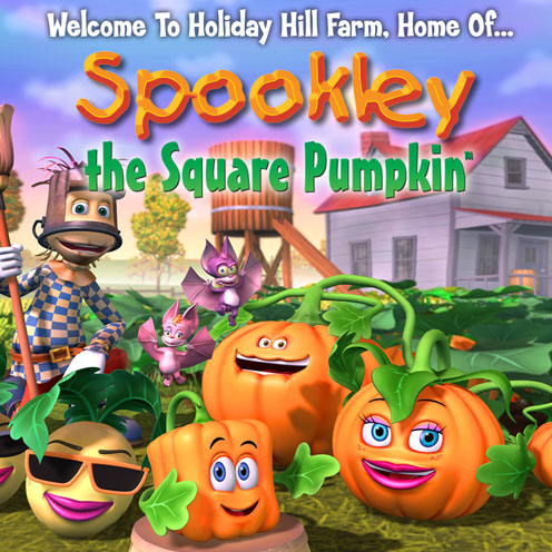 Spookley the square pumpkin poster
